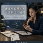 感情詐騙不是一句借錢：連續轉帳前，先看懂信任被推動的節奏